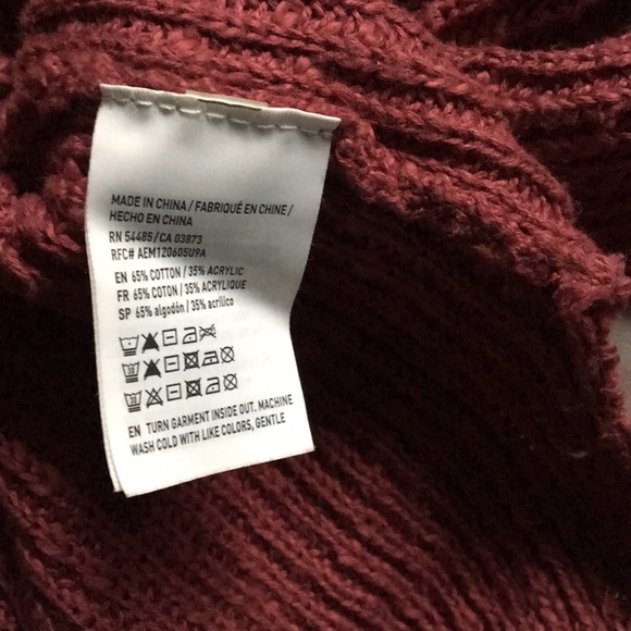 AEO / Front-Tie Sweater - Picture 6 of 9